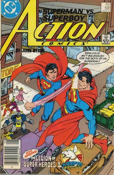 Cover of Action Comics #591