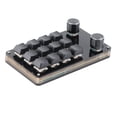 thumbnail image 1 of Red Switch Custom Knob Macro Keyboard Ergonomic USB Mini Keypad for Desktop PC Office Work, 1 of 7