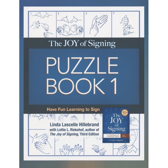 The Joy of Signing Puzzle Book 1 (Paperback)