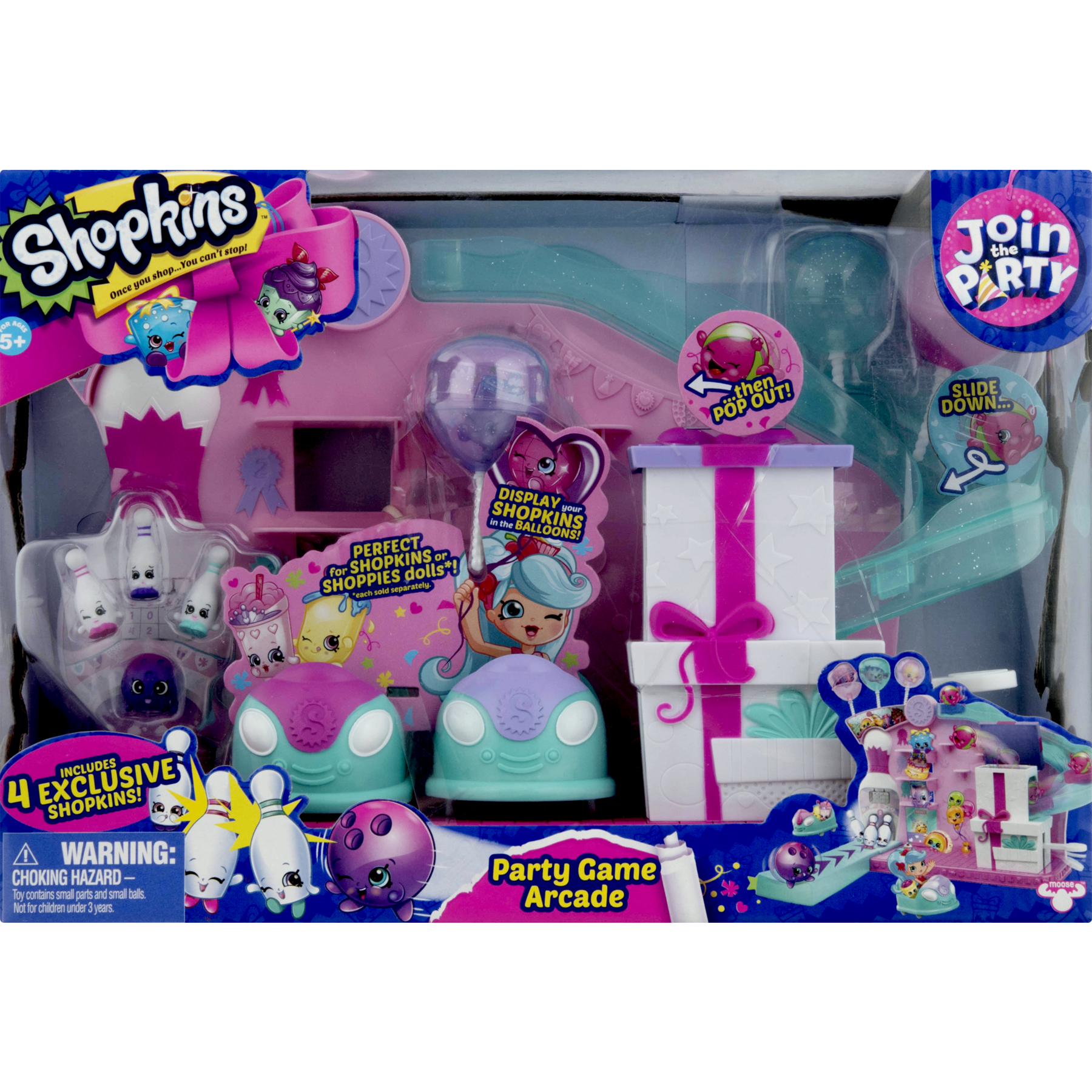 shopkins party game arcade