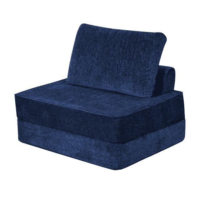 Sofá Cama Individual Plegable + Cojín Espacio Optimizado Zafiro