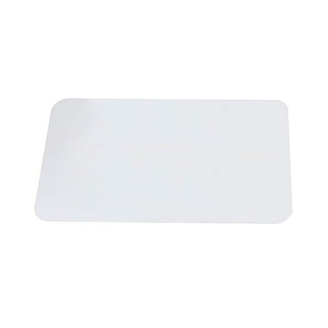 1pcs Plastic Placemats Transparent Heat Resistant Washable Table Mats,Wipeable White Table Mat Large Vinyl Placemats, Hard Plastic Table Protector for Table,Dining,Kitchen,Crafting,16.9x11 in