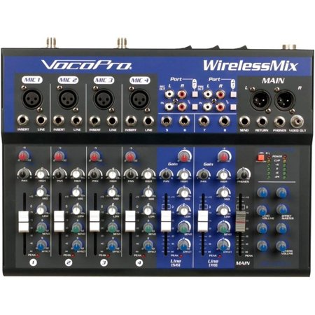UPC: 0692868253775 | VocoPro WirelessMix-2 All-In-One Live Sound Karaoke Mixer