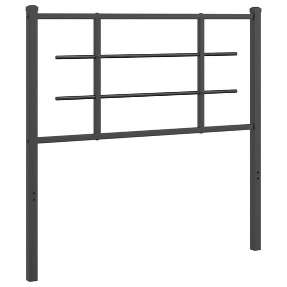 vidaXL Metal Headboard Bed Header Home Bedroom Furniture Metal Construction