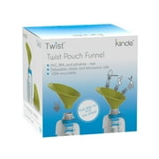 مجموعة قمع Kiinde Twist Pouch و Foodii System من قطعتين