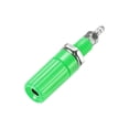 thumbnail image 2 of Conector de terminal de audio Uxcell, poste de conexión banana de 4mm, verde, paquete de 5, 2 of 5