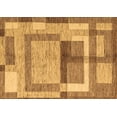 thumbnail image 1 of Ahgly Company Indoor Rectangle Abstract Brown Modern Area Rugs, 8' x 10', 1 of 4
