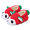 Red panda, variant on JOINFREE Toddler Girls Boys Fuzzy Slippers Wide Toe Box Warm House Slippers