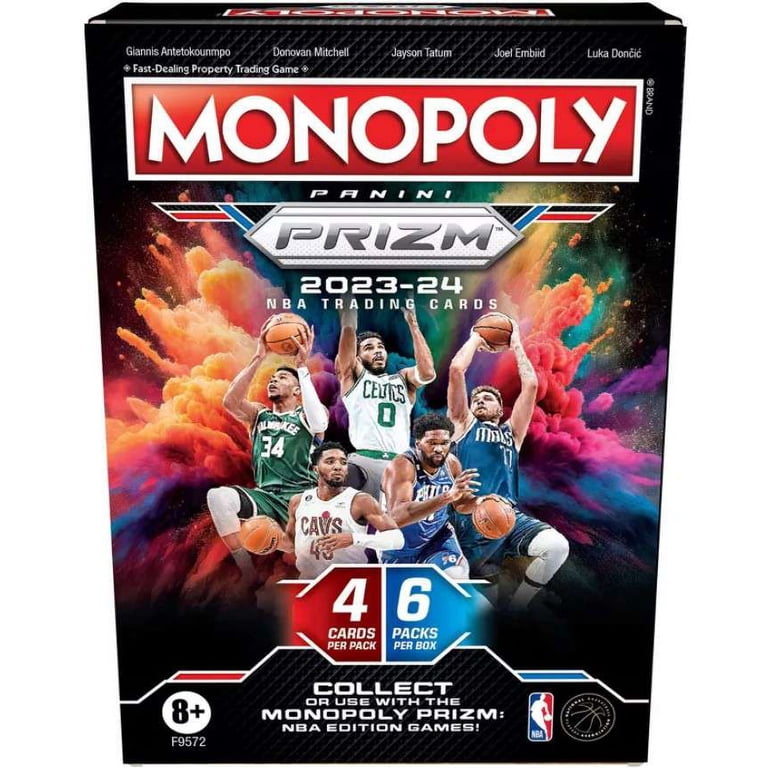 nba booster box 2023-24 Panini Prizm Monopoly - 2023-24 To earn more points NBA Monopoly Prizm Game and