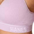 thumbnail image 5 of Hanes Originals Women's Rib Contour Wirefree Bra, 5 of 6
