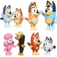 thumbnail image 2 of Colección de 8 Figuras JM Pack de Muñecos Bluey Para Niños de Preescolar, 2 of 7