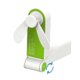 thumbnail image 2 of Mini ventilador portátil de mano Ventilador eléctrico inalámbrico recargable por USB Ventilador silencioso sin aspas (verde) brillar  Electrónica, 2 of 5