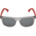 thumbnail image 2 of Sunglasses Ray-Ban Junior RJ 9069 S 705987 Justin Rubber Transpare, 2 of 5
