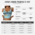 thumbnail image 5 of Uemuo Let's Go on an Adventure Pattern Women's Sports Bra - High Impact Support, Breathable, and Comfortable Athletic Bra for Running, Yoga, and Workouts, 5 of 9