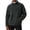 Black, variant on Chiccall Mens Fleece Jackets Winter Fuzzy Warm Thermal Full Zip Jacket Stand Collar Long Sleeve Coats with Pockets
