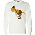 thumbnail image 3 of Inktastic T-Rex King of Oktoberfest Long Sleeve T-Shirt, 3 of 5