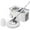 colorA, variant on Lotpreco Spin Mop And Bucket Set with 6 Replacement Refills Rotary Mop Set (White)