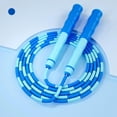 thumbnail image 4 of Soft Beaded Jump Rope Adjustable Segmented Fitness Skipping Rope For Men Women, 4 of 4