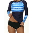 thumbnail image 4 of Charmo Rashguards pour Femmes Protection Solaire UV Maillot Dermoprotecteur à Manches Longues Chandail de Bain, 4 of 7