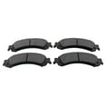 thumbnail image 3 of TRQ Rear Ceramic Pad Coated Rotor Parking Shoe & Backing Plates Kit Fits Select GM, 3 of 6