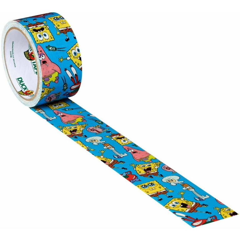 Just in today! New Duck tape featuring Spiderman, SpongeBob