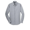 thumbnail image 2 of Red House RH70 Windowpane Plaid Non-Iron Shirt, Dove Grey, XS, 2 of 3