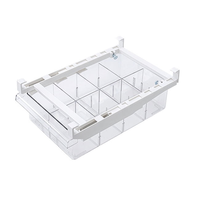 Soporte para huevos Contenedor de almacenamiento para refrigerador de plástico Cajón de cocina Organizador de caja de frutas, 8 rejillas Noticed HA004186-03B