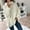 White, variant on AOOCHASLIY Clearance Sweaters Women's Solid Color Turtleneck Knit Pile Collar Plus Size Loose Turtleneck Sweater