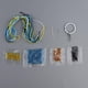 thumbnail image 5 of Kit de punto de cruz con cuentas, kit de bordado para llavero estampado, 5 of 9