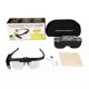 thumbnail image 4 of LED Jewelers Magnifying Glasses Headband Magnifier Illuminated Visor With 3 Lens, 4 of 5