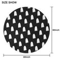 thumbnail image 6 of Happy Halloween Table Cover Waterproof Spillproof Tablecolths Evil Pumpkin Ghost Table Cloths for Party Picnic Dinner Decor (70x70 inches), 6 of 6