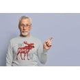 thumbnail image 2 of Old Glory Mens Autumn Don't Moose with Me Long Sleeve Graphic T Shirt, 2 of 6