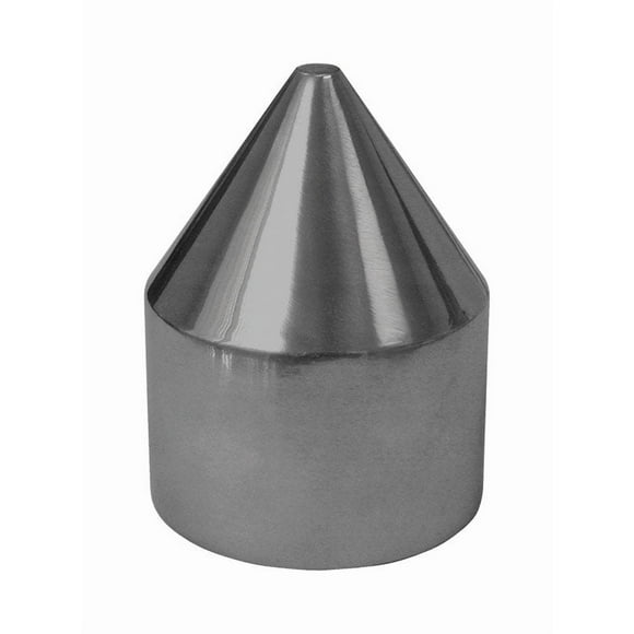 Chain Link Bullet Cap Yardlink, aluminio plateado, paquete de 1 unidad