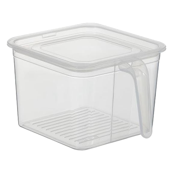 Reusable Freezer Storage Container, Refrigerator Storage Sealed Box, Refrigerator Storage Box Set Vegetable Crisper Containers Kitchen Storage and Preservation Accessory for Fruit Veggie