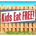 thumbnail image 1 of Kids Eat Free 13 oz Vinyl Banner With Metal Grommets, 1 of 4