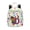 D, variant on Mini Backpack for Women, Butterfly Letter Print Small Backpack with Adjustable Strap, Colorful Star Puffy Sling Bag, 26 Letters Available for Travel Daily Streetwear