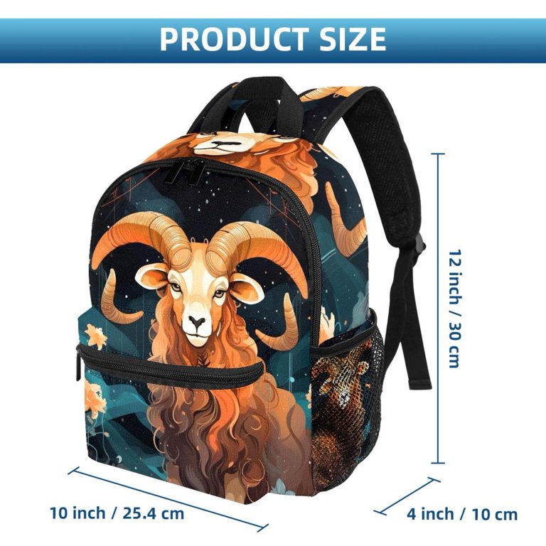 Aries Backpack, School Bag, Kids Rucksack, Gifts for 3-8 year-old