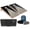 Black/Grey, variant on Tailgating Pros Cornhole Board Beanbag Toss Set