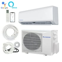 Ramsond 12000 BTU/115 SEER 19 Wi-Fi Mini-Split Air Conditioner & Heat Pump, White, 3 Count