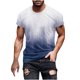 thumbnail image 1 of Camisetas de Manga Larga para Hombres Imprimir Camiseta de Cuello Redondo, Top de Manga Corta Casual para la Primavera Y el Verano, 1 of 5