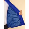 thumbnail image 6 of INSPIRE CHIC Women's Outerwear Vests Stand Collar Padded Gilet Zip Vest 3XL Bright Blue, 6 of 7