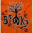 thumbnail image 2 of Spooky Cute Haunted Halloween Tree Unisex Plus Size Hoodie Brisco Brands 2X, 2 of 6