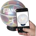 thumbnail image 7 of Kuangmi Reflective Basketball Game Light-up Basketball Men's Official Size7 29.5 inches, 7 of 7