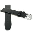 thumbnail image 5 of Bandini leather watch band - slim classic watch strap for men and women - 22mm 20mm 18mm 24mm 16mm 14mm 12mm 10mm 8mm 6mm (Also available in extra long, XL length) Black or Brown, 5 of 6