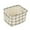White✿7.9 * 5.9 * 4.72 in, variant on Aufmer Large Storage Basket Bin Storage Cube Box Foldable Canvas Fabric Collapsible Organizer With Handles For Home Office Closet Toys Clothes Kids Room Nursery(7.9 * 5.9 * 4.72 in)