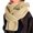 Beige, variant on Prolriy Scarf for Women, Women's Solid Color Knitted Wool Scarf Womens Scarf Beige
