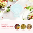 thumbnail image 2 of ACDANC Easter Bunny Bowl Household Salad Snack Ramen Bowls Ceramic Dish Serving Dining Table Rice Child, 2 of 4