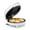 White, variant on Holstein Housewares 2-Egg Non-Stick Omelet & Frittata Maker, Black/Stainless - Quick Breakfast Cooker for Eggs, Frittatas, and More – Makes 2 Individual Portions