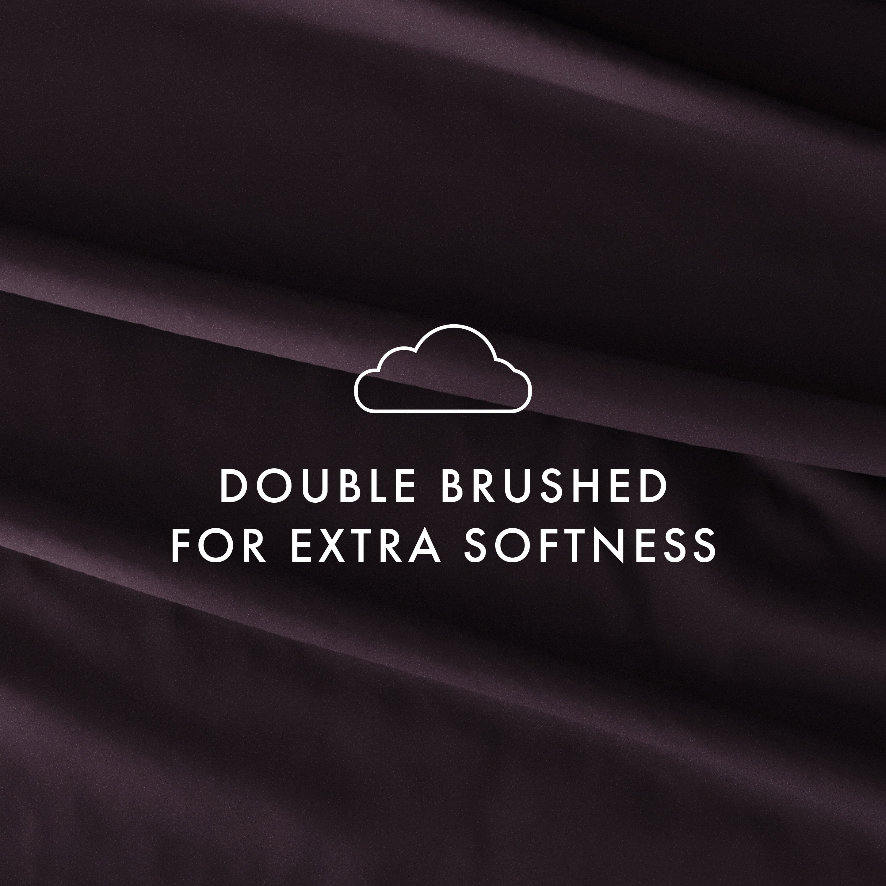 Noble Linens 4 Piece Solid Microfiber Bed Sheet Set, Purple, Twin