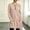 Khaki, variant on Women's Casual Long Sleeve Sweater Dress Half Zip Ribbed Knit Tunic Top Fasion V Neck Loose Fit Longline Shirts